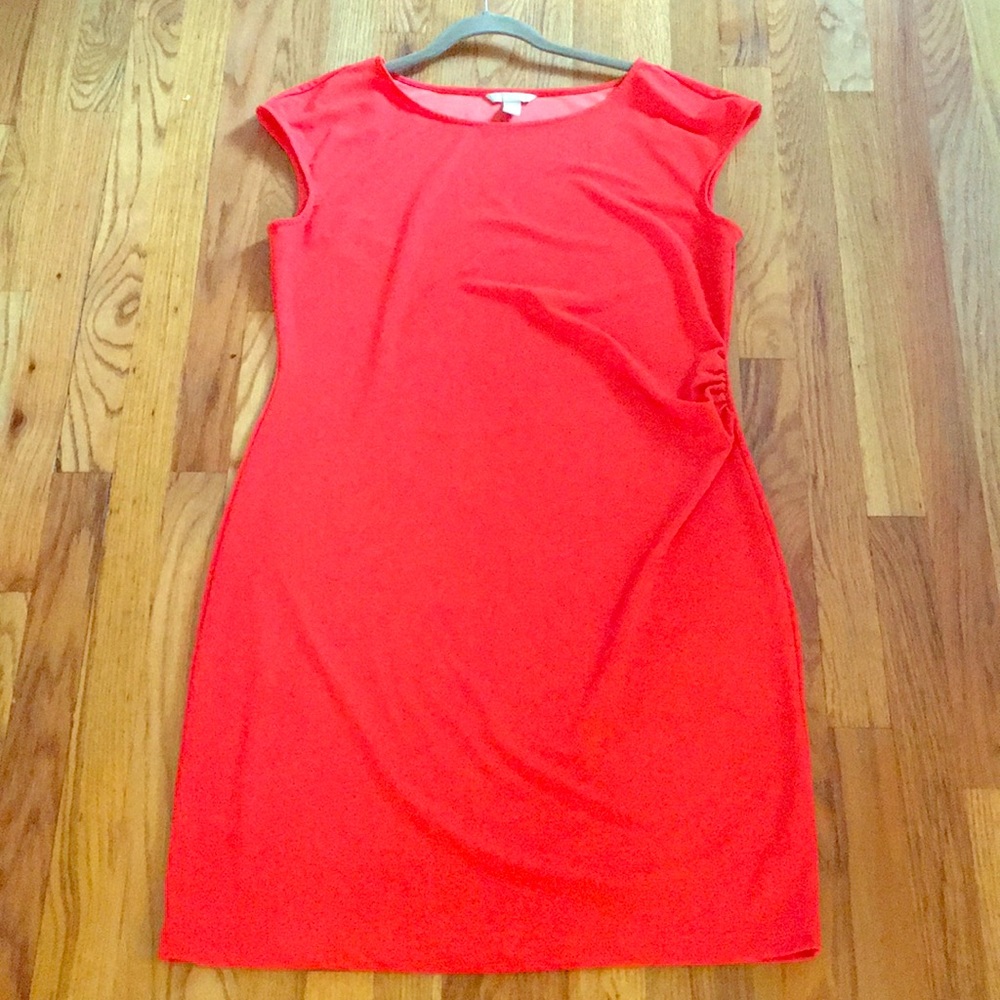 Vibrant Orange Banana Republic Dress, XL